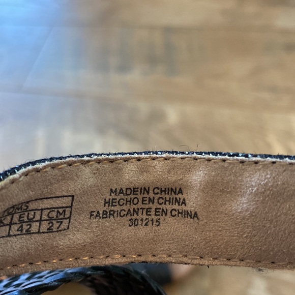 Toms Heels Sienna Ankle Strappy Cork Wedge Sandals 301215, Women’s size 10 - Picture 10 of 10